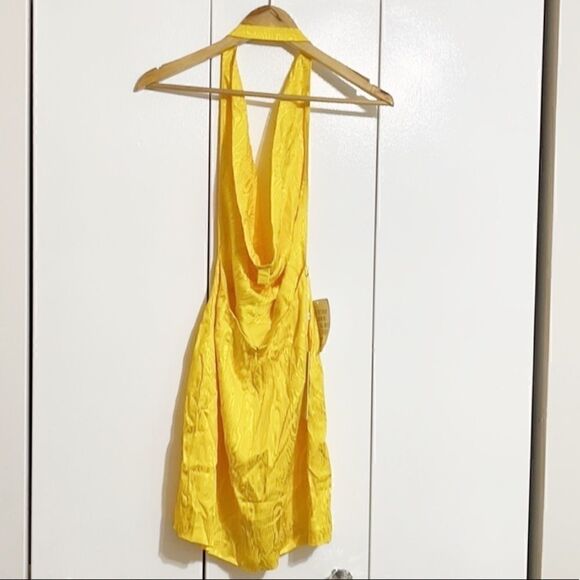 Free people x Ronny Kobo Marisa Halter Mini Dress Size S - Picture 10 of 12